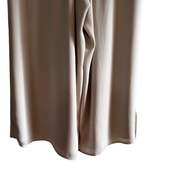 Babaton Luiz culottes in pale yellow high waist size S excellent condition - Picture 9 of 12